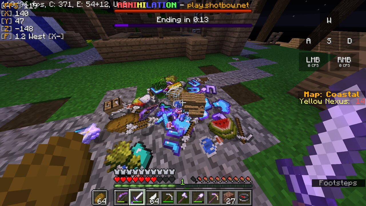 Getting Rushed Constantly in Minecraft Annihilation