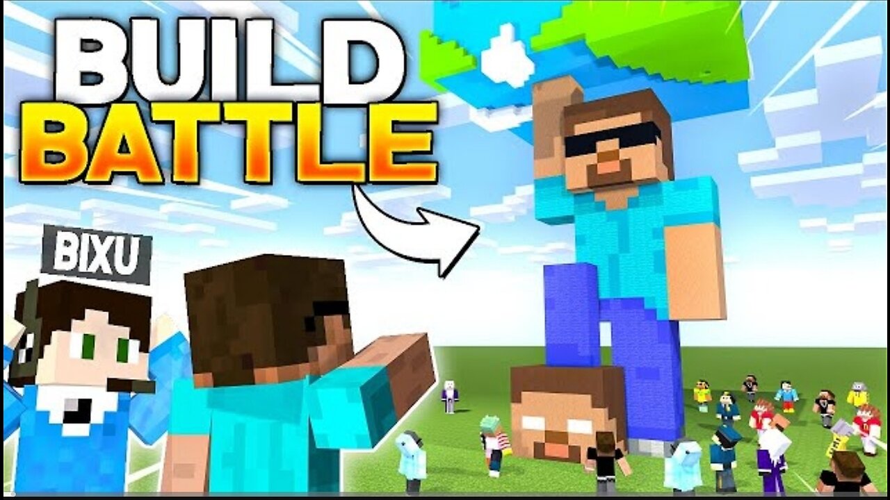 ₹10,000 BUILD BATTLE COMPETITION IN MINECRAFT...