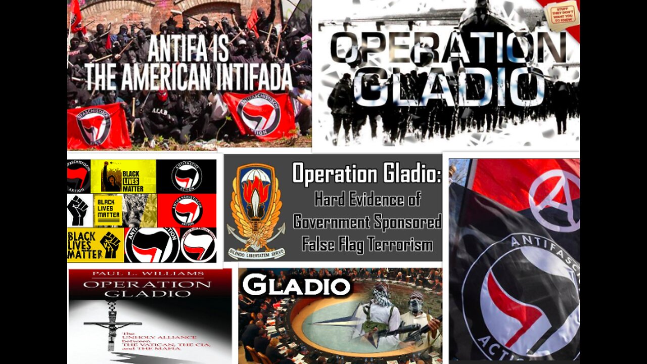 THE GLOBALIST ANTIFA AMERICAN GLADIO RATLINE OF SUBVERSION AMERICAN INSURRECTION