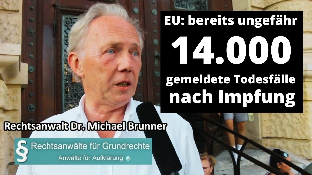 Anwalt Brunner: "Impfstoffe sind experimentelle Substanzen, die keine sterile Immunität verschaffen"