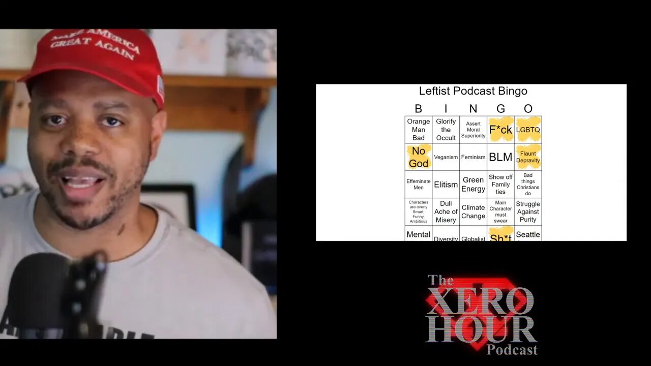 XERO for Hire Live Stream - Leftist Bingo Cards, Trump's Tax Returns