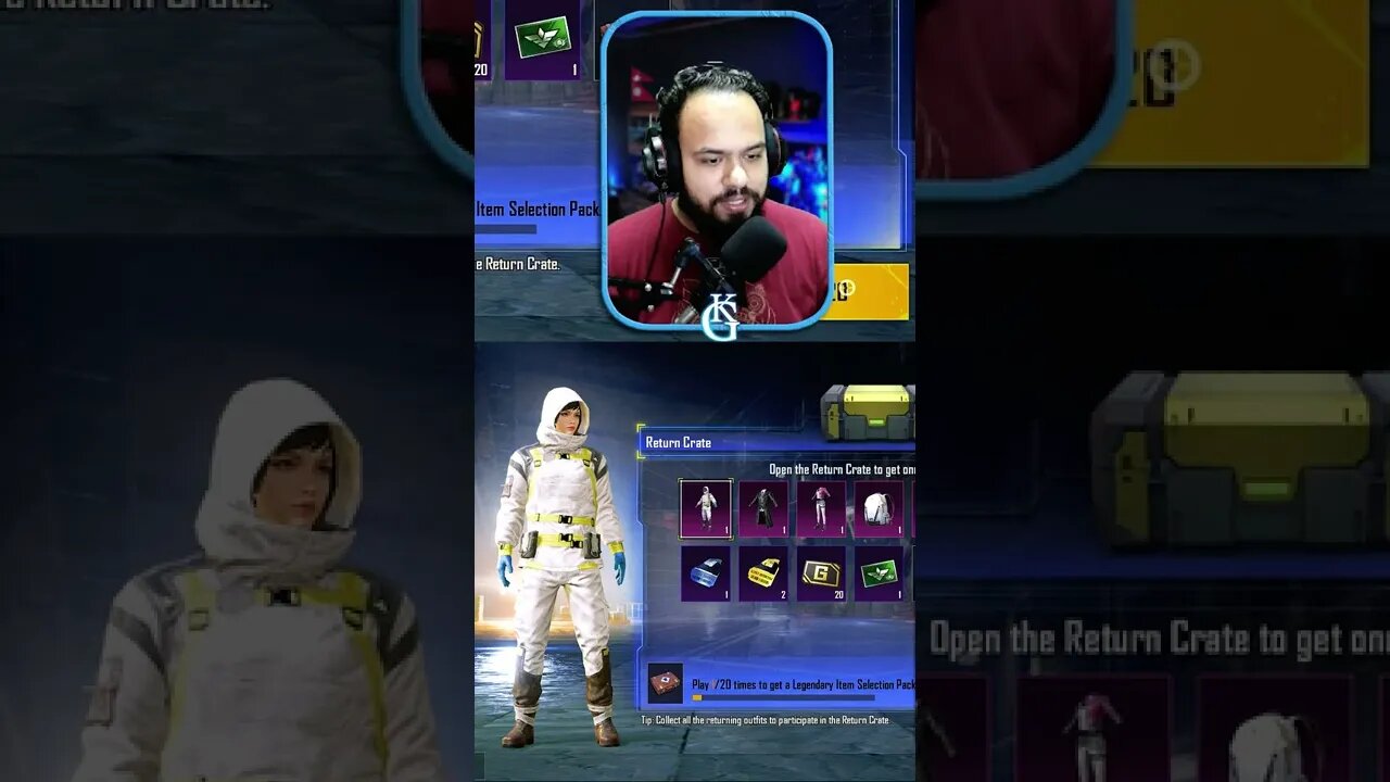FREE BAGPACK SKIN😲 | PUBG MOBILE #short #shorts #pubgmobilenepal #pubgnepal #nepalipubgmobile