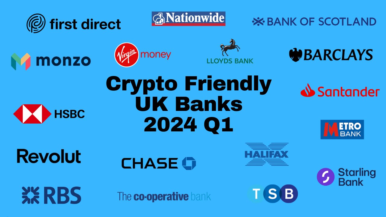 Crypto Friendly UK Banks 2024 Q1