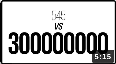 545 vs 300 Million