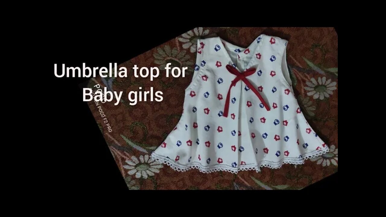 Baby top cutting and stitching