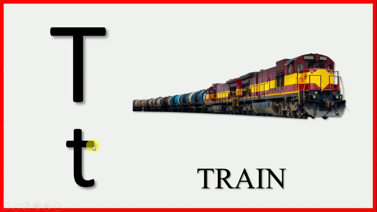 PG English Alphabet T