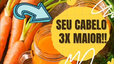 COMO ACELERAR O CRESCIMENTO DO SEU CABELO EM ATÉ 3x!!!