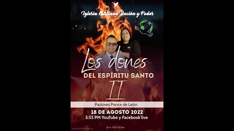 Los dones del Espíritu parte 2| 18 agosto | Iglesia Cristiana Unción y Poder | No Copyright Music