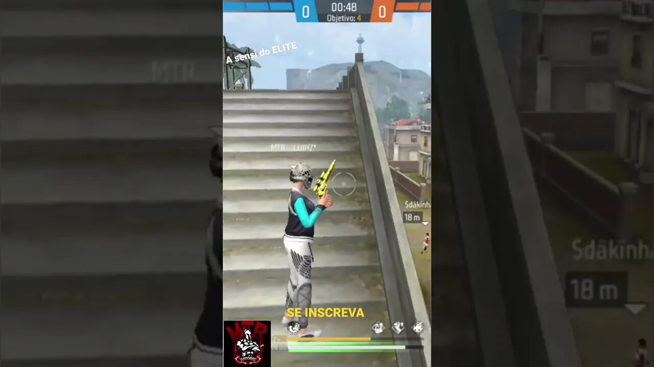 A SENSIBILIDADE QUE ME FEZ MELHORAR MUITO NO FREE FIRE.