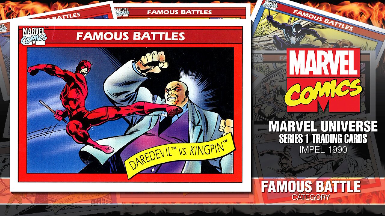 Marvel Famous Battle: Daredevil vs Kingpin!