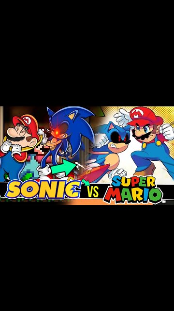 Quando Mario venceu o Sonic exe | Mario vs Sonic.exe 2 #shorts