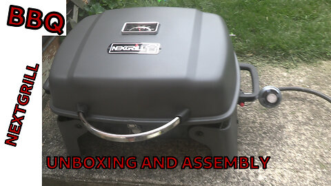 Nexgrill 1-Burner Portable Propane Table Top BBQ | Unboxing and Assembly