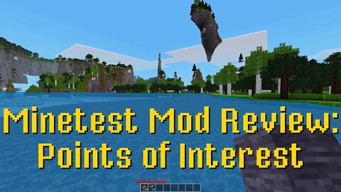 Minetest Mod Review: Points of Interest