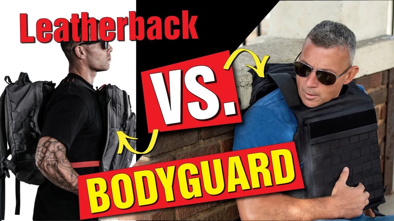 Battle of the Bulletproof Backpack Leatherback Gear vs Bodyguard #shorts