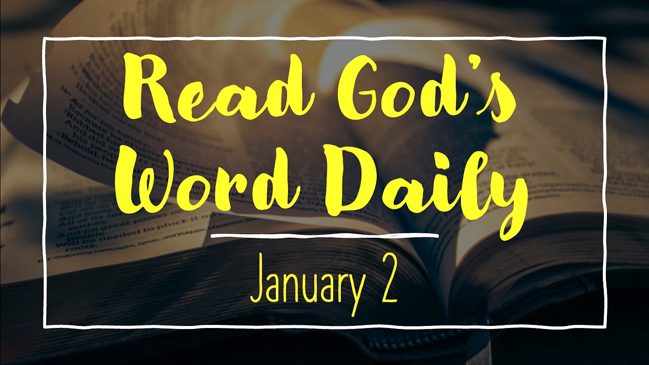 2023 Bible Reading - January 2