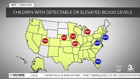 Local health officials dispute new blood lead level study in Nebraska Children