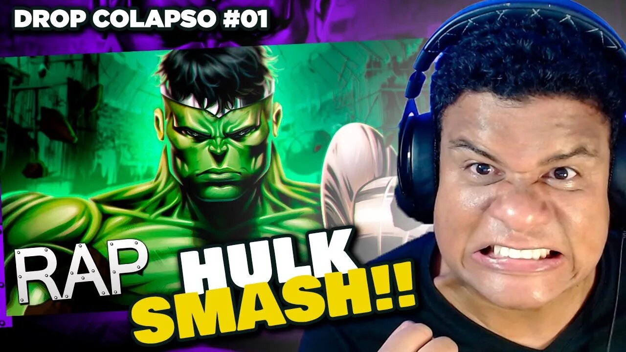 REACT HULK CONTRA O MUNDO - A Fúria de Um Rei | Gabriza | React Anime Pro