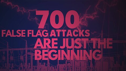Energy Grid Attack False Flags Are Coming!!