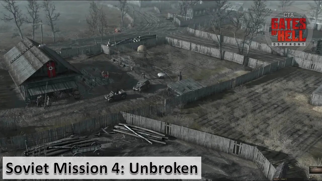 The Silliest Partisan Assault In Gates of Hell In Mission 4: Unbroken l [Gates of Hell: Ostfront]