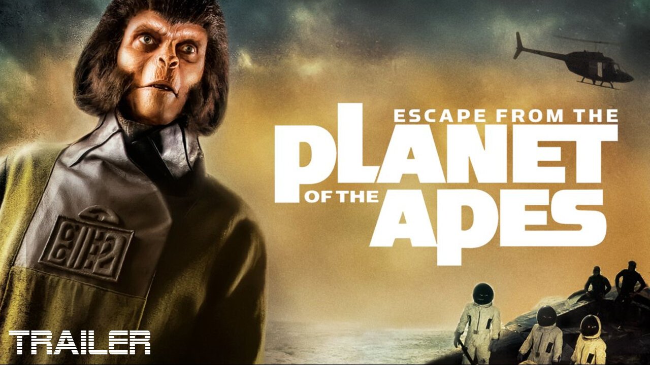 ESCAPE FROM THE PLANET OF THE APES - OFFICIAL TRAILER - 1971