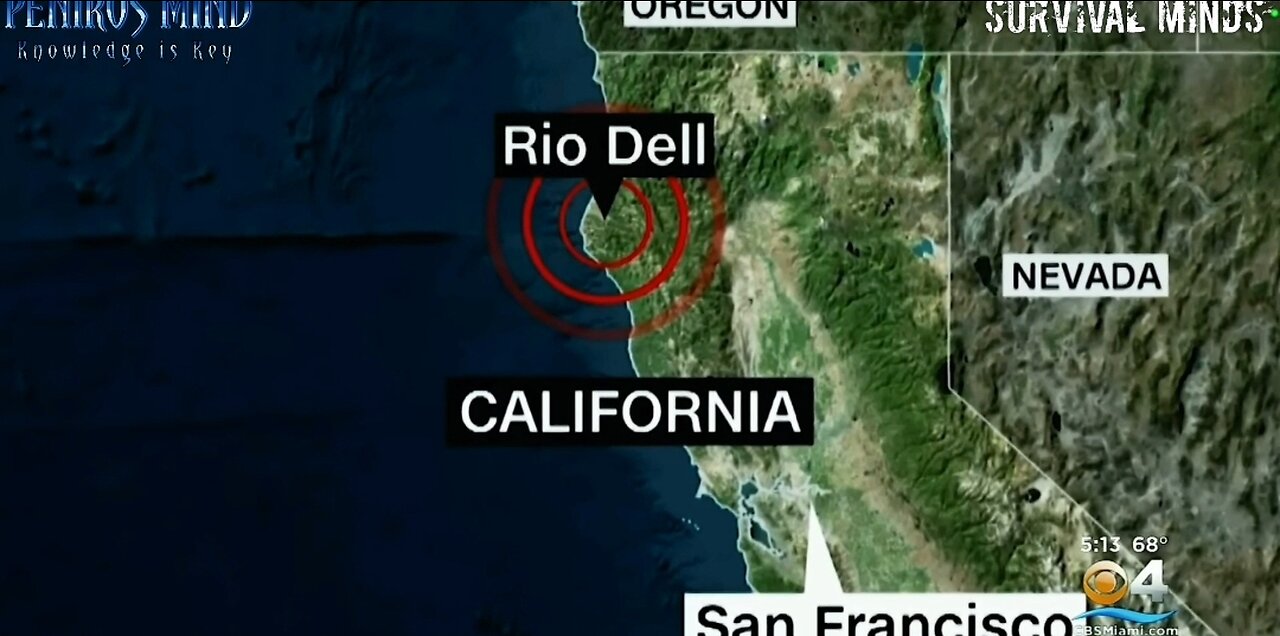 CALIFORNIA earthquake 2023