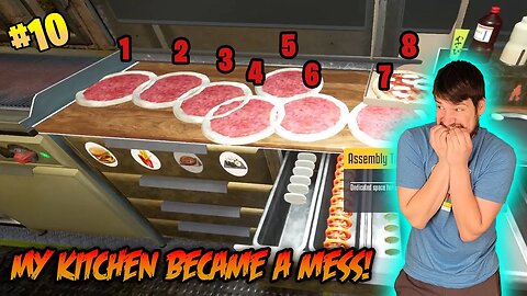 Pizza Everywhere! My Kitchen is a mess!