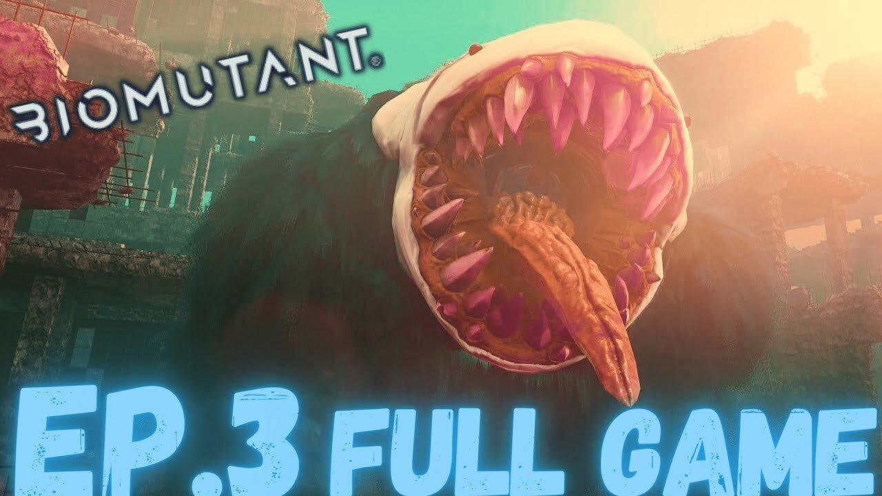 BIOMUTANT Gameplay Walkthrough EP.3 - Western Jumbo Puff Boss FULL GAME