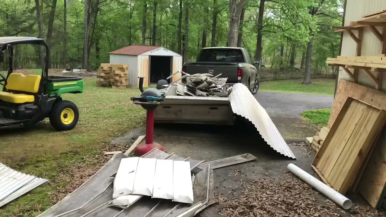 Last trip to the scrap dealer