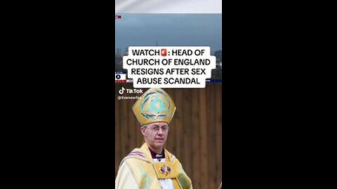 Head of Church of England Resigns After Sex Scandal