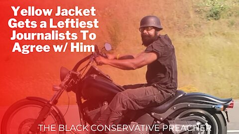 Proud Boy Takes Lefty Journalist To School