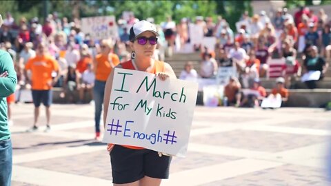 Hundreds attend March for Our Lives rally at Denver's Civic Center Park Saturday