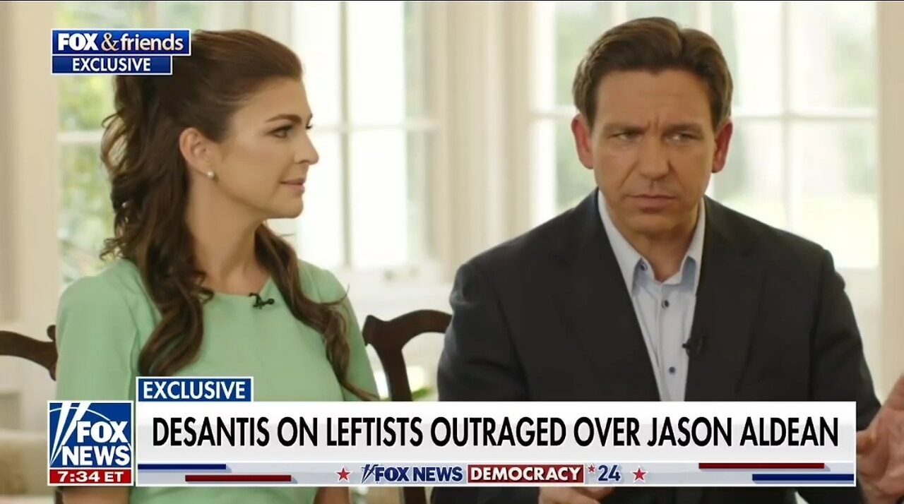 Ron DeSantis Rips Leftist Outrage Over Jason Aldean