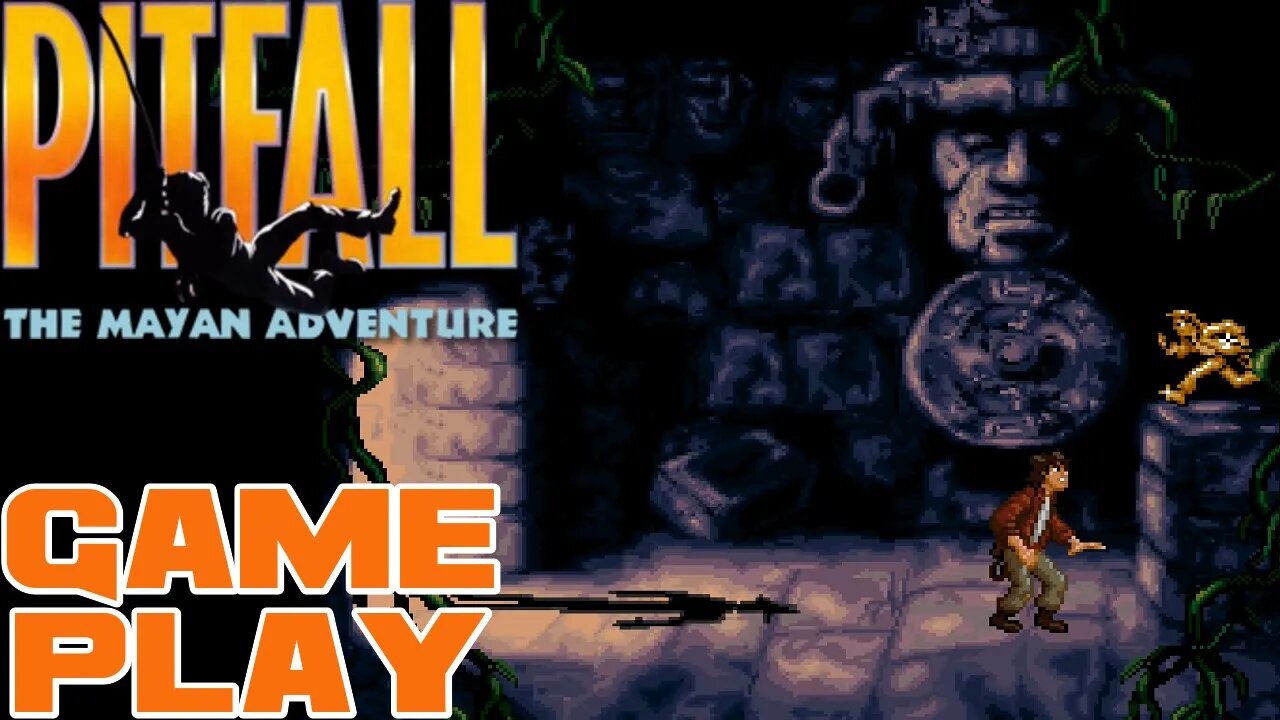 🎮👾🕹 Pitfall: The Mayan Adventure - Super Nintendo Gameplay 🕹👾🎮 😎Benjamillion