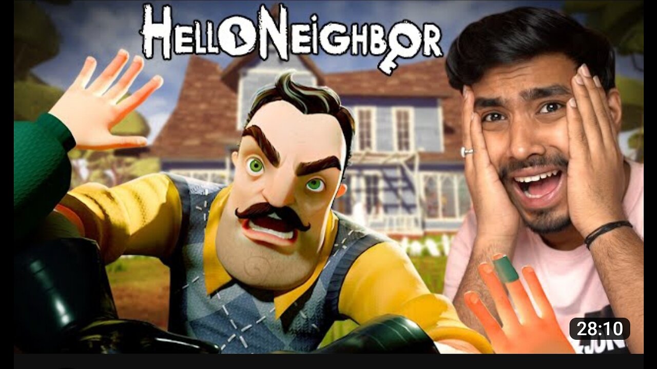 Hello Neighbour Part#1💯 Escape from Uncle's house Its possible 🤔