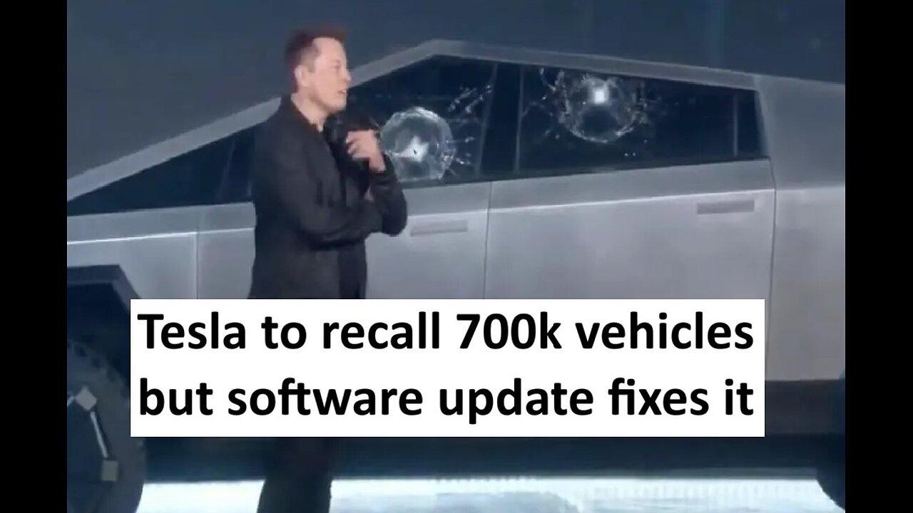 Tesla to “recall 700k vehicles” but just a software update