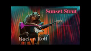 🎶🎸Rock Music - no copyright - Sunset Strut - Música Rock - Livre de direitos autorais.