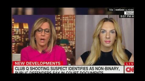 Trans Woman on CNN Says That Colorado Shooter Can't Be Non-Binary, He's 'a Man'