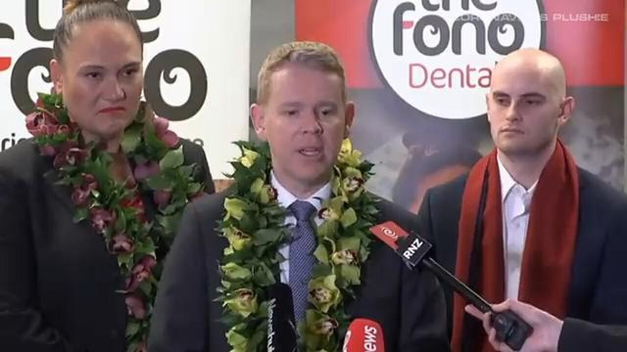 NEW ZEALAND PM CHRIS HIPKINS SAYS THERE WAS NO COMPULSORY VACCINATION AND THAT PEOPLE MADE...