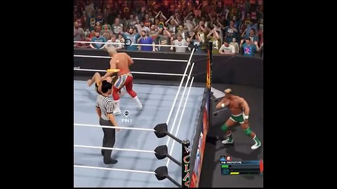 wwe 2k23 cody rhodes 1 on 2 #wwe2k23 #wwe2k23gameplay #wwe2k23myfaction