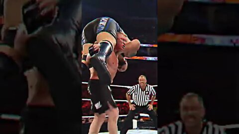 Beast Brock Lesnar F-5 to Big Show#brocklesnar