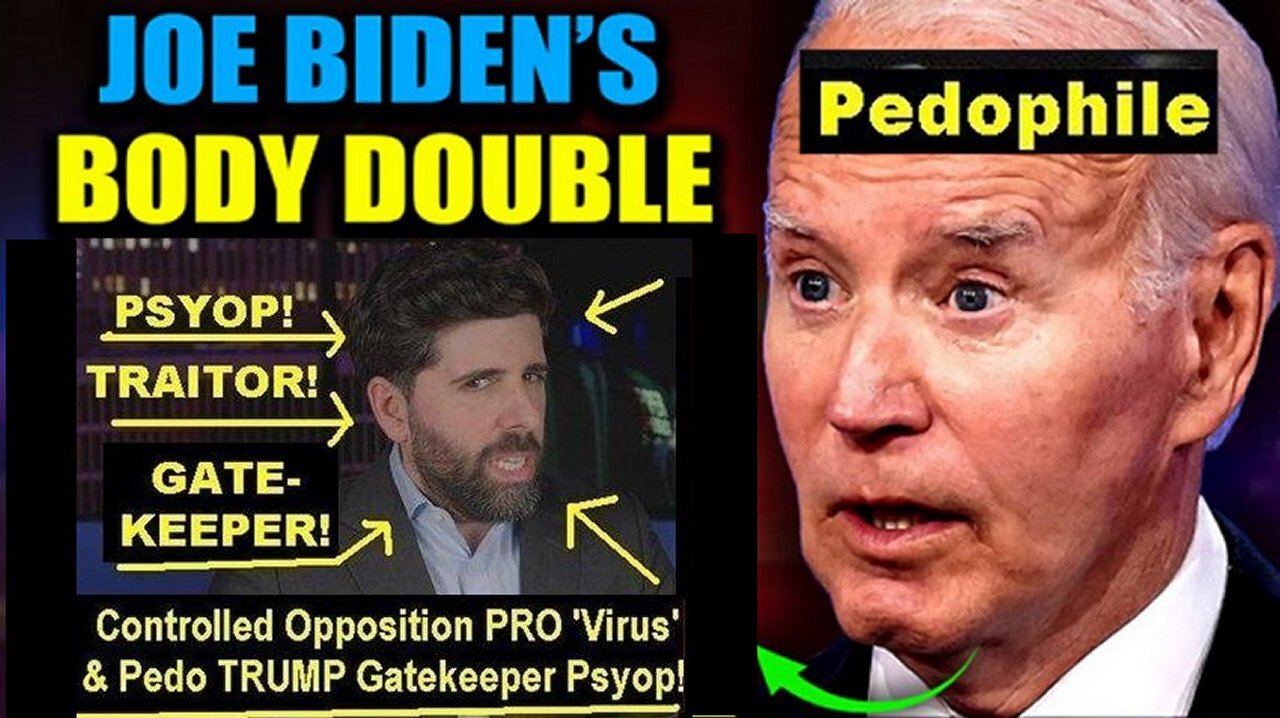 Pedo Biden’s Family Admit Pedo Elite Replaced 'Real' Pedophile Joe Biden Years Ago!