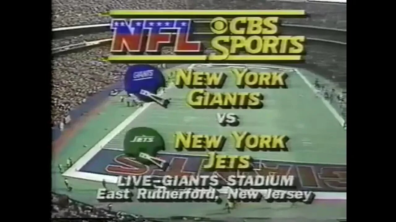 1984-12-02 New York Giants vs New York Jets