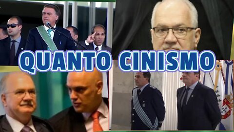MIN. DA DEFESA PAULO SÉRGIO PARTIU PRA CIMA DO TSE, CÍNICOS DITADORES, MAS O EXÉRCITO ESTÁ DE OLHO.