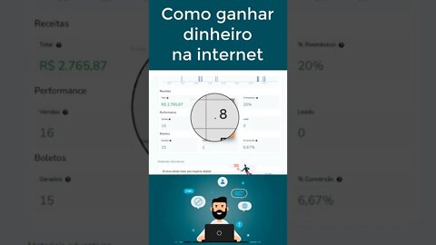 Como ganhar dinheiro na internet #shorts
