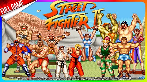 Street Fighter II: The World Warrior (SNES - US) Longplay (100% All Fighters and Endings)