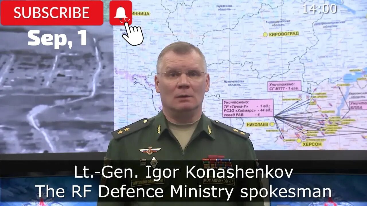 Russian Defence Ministry report on the progress of the special military operation in Ukraine!