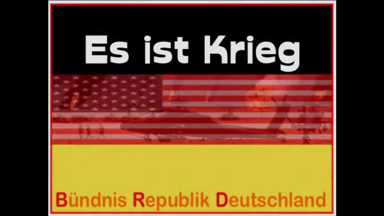 Es ist Krieg