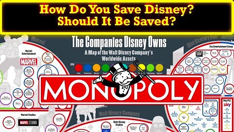 Disney Has Become Stuffed With Agenda! What Can Be Done To Save It? Can It Even Be Saved?