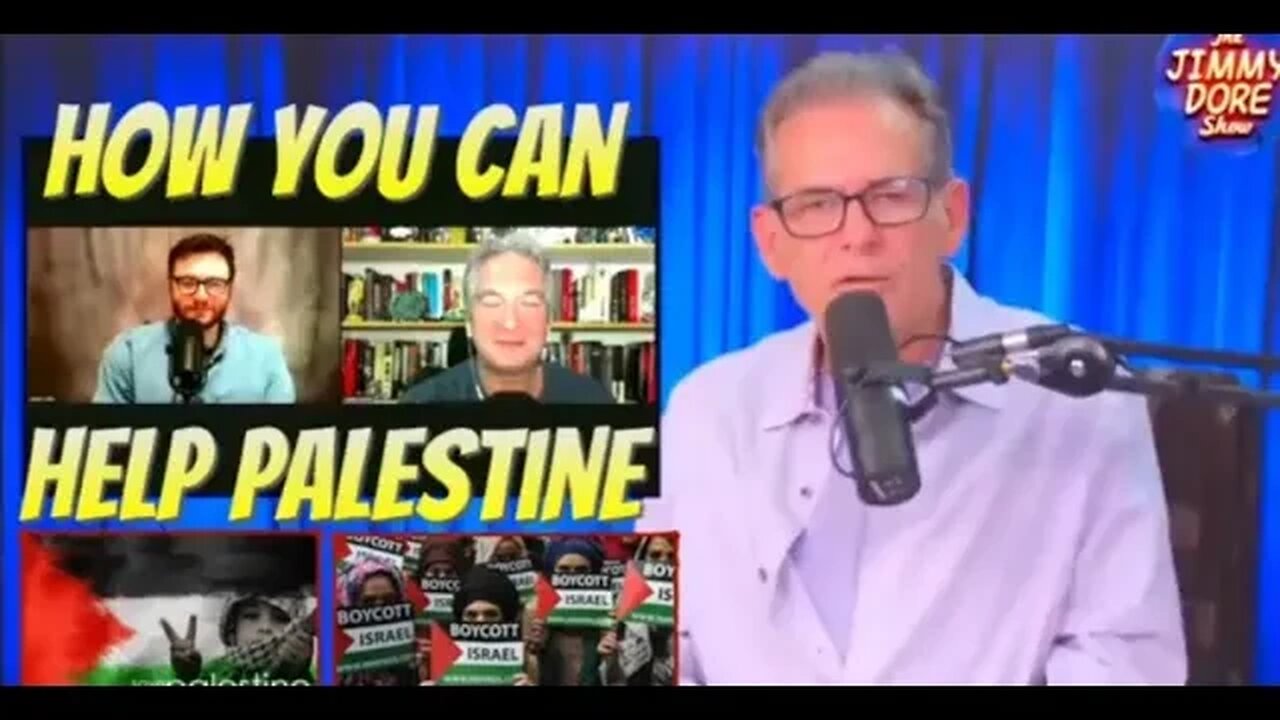 Jimmy Dore Discusses With Due Dissidence About The Pushback Of What Is Happening In Gaza