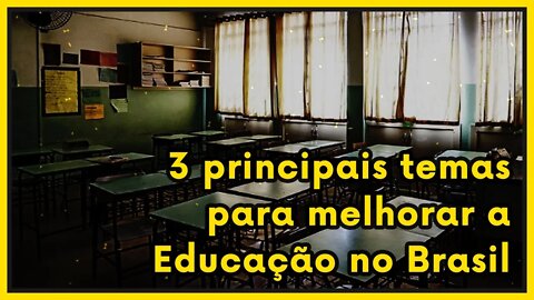 Quais os principais problemas da Educação no Brasil? | Cortes O País do Futuro Gabriel Mendes